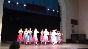 Русский народный  танец. Ансамбль «Дружба».Краснодар