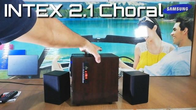 Intex 2.1 XV Choral TUFB 36 W Bluetooth Home Audio Speaker смотреть онлайн