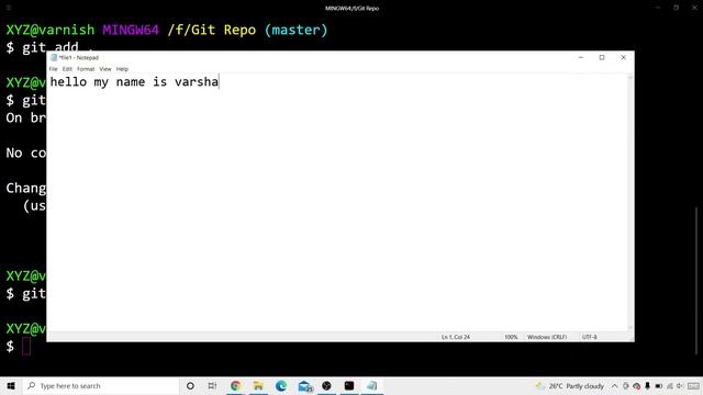 Git and GitHub Tutorial for Beginners 6 - Git Diff - Inspecting Changes in Git смотреть онлайн