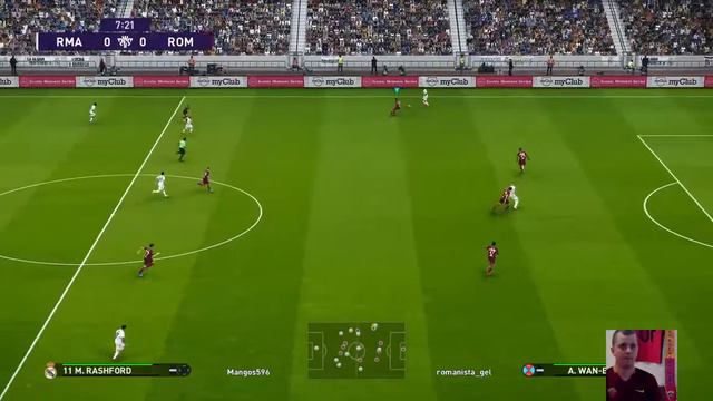 Pes 21 my club, Победа в дерби над Лацио!2-0 УРА смотреть онлайн