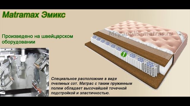 Матрас Матрамакс Эмикс. Полный обзор ортопедического и очень жесткого матраса с кокосовой койрой! смотреть онлайн
