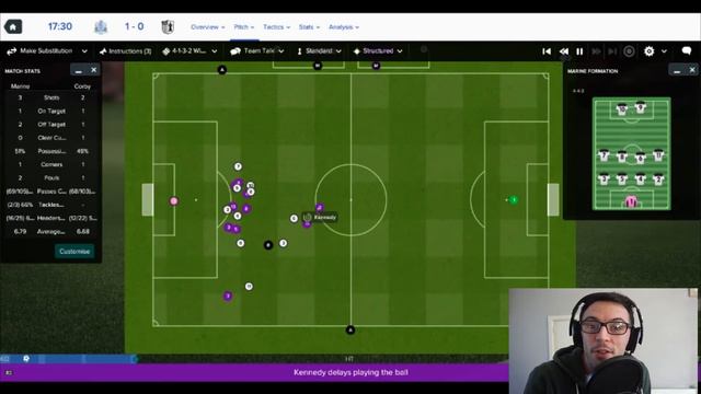 CORBY CARNAGE! | HOW MUCH SHOULD YOU CHANGE TACTICS? | Part 12 | Football Manager 2017 смотреть онлайн