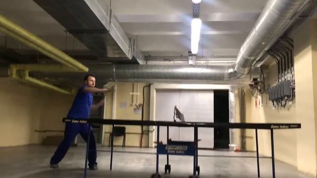 Настольный теннис, как играть одному смотреть онлайн