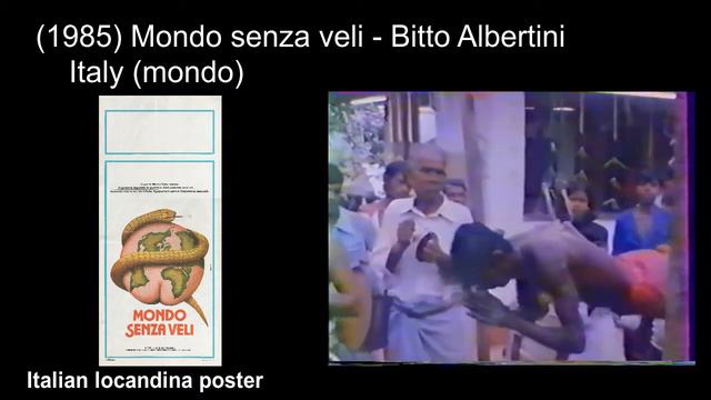 Italian Mondo / Shockumentary Movies: 1984-1988 ('Naked And Cruel', 'Mondo Cane 2000')