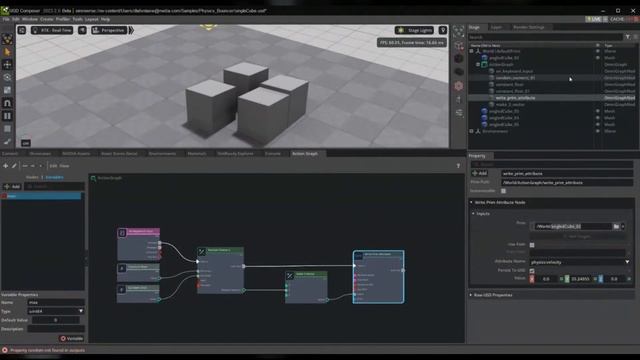 Creating a Physics Toy With Action Graph and OpenUSD | Omniverse Live смотреть онлайн