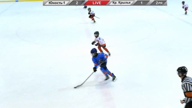 24.11.2019, ХК Юность-1 - ХК Красные Крылья (2010-2011А) смотреть онлайн