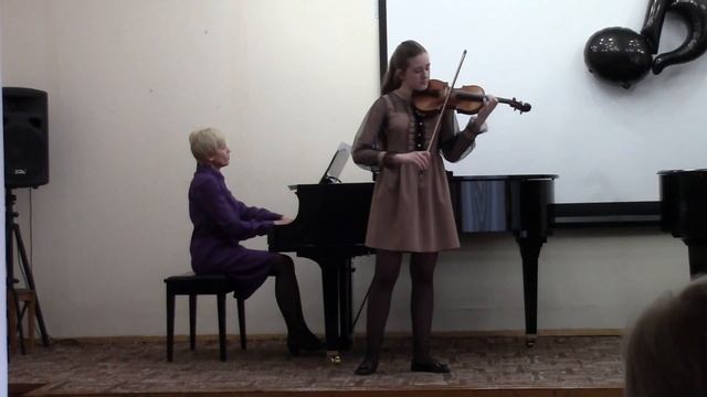 Меньшикова Дарья. Ш. Данкля "Концертное соло", Г. Венявский "Романс", Ф. Фиорилло "Этюд №28". смотреть онлайн