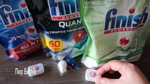 Обзор средств для посудомоечной машины. Тестируем таблетки и капсулы.