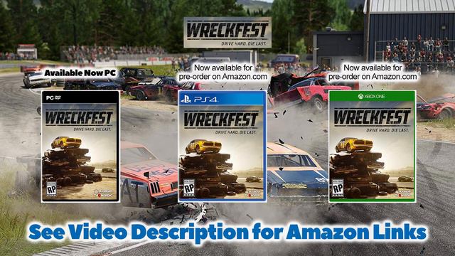 WreckFest Demolition Derby Video Game 6 PC Xbox PS4 смотреть онлайн