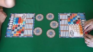 272 Azul - играем в настольную игру.