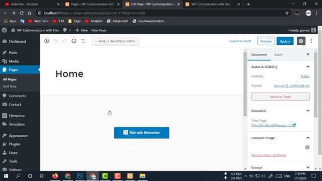 WordPress Theme Customization with Development for beginner tutorial part 7 смотреть онлайн