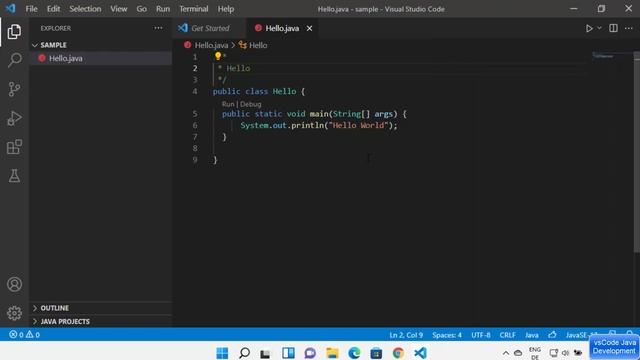 How to Run Java Program in Visual Studio Code смотреть онлайн