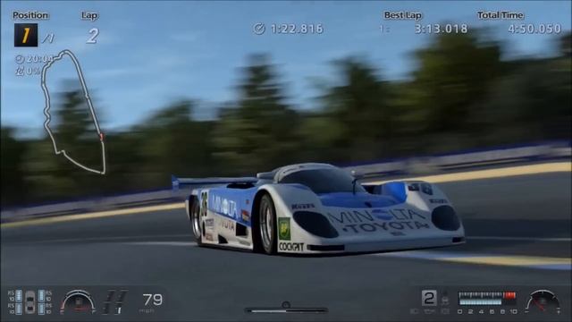 Gran Turismo 6 - Toyota Minolta 88C-V REVIEW смотреть онлайн