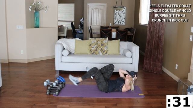 60 MINUTE TOTAL BODY POWER HOUR | Hard Workout | Tracy Steen смотреть онлайн