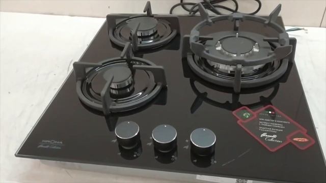 Варочная панель газовая KRONA FIERO 45 BL смотреть онлайн