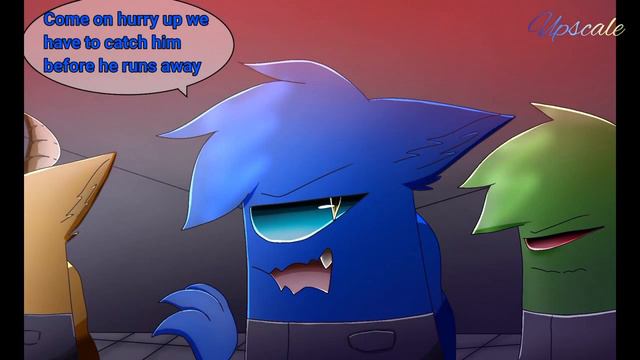 Русский озвучка комикса @Upscale1990 Among us red x white смотреть онлайн