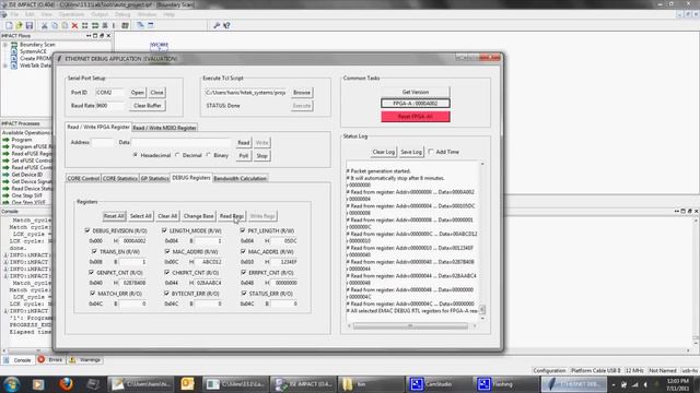 Mantaro 100G Ethernet Demo on Xilinx Virtex 6 HXT смотреть онлайн