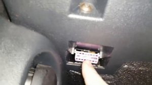 Škoda Octavia OBD Diagnostic Port Location