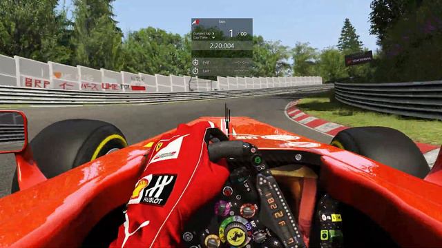 Assetto Corsa Nurburgring Nordschleife Tourist Ferrari F138 4:43.795 World Record смотреть онлайн