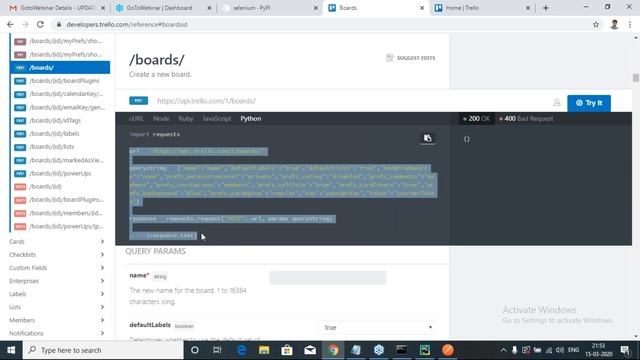 Webservices API Testing in Python Demo Session Day 2 смотреть онлайн
