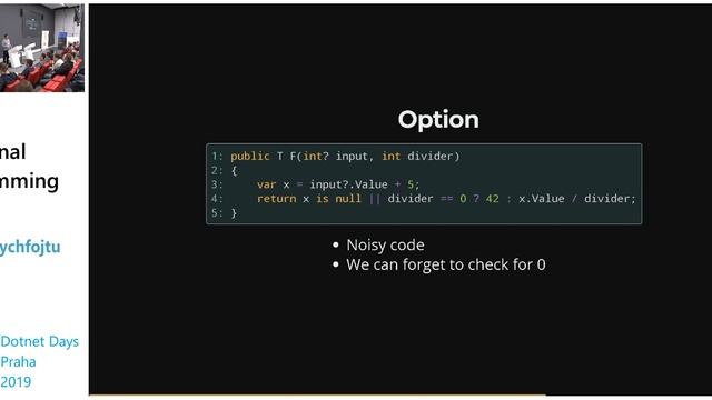Functional programming in C# (Josef Starychfojtu) смотреть онлайн