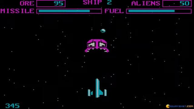 Space Miner gameplay (PC Game, 1983) смотреть онлайн