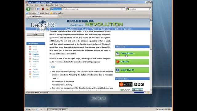 React Os - Ecco il sistema operativo alternativo a Windows смотреть онлайн