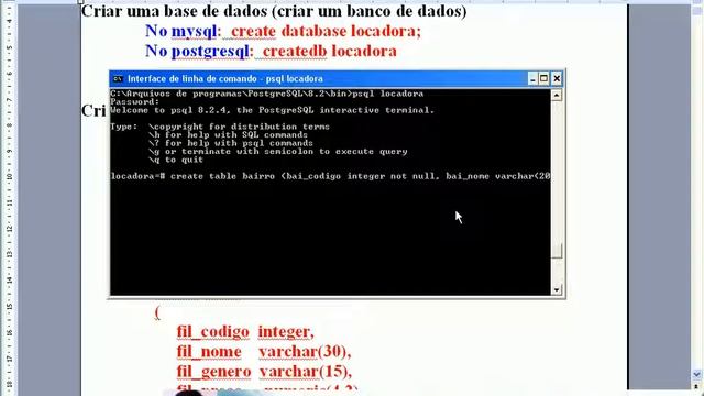 Create Select PostGreSQL смотреть онлайн
