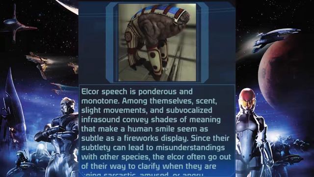 [ME1] Mass Effect Codex Entry: Elcor смотреть онлайн