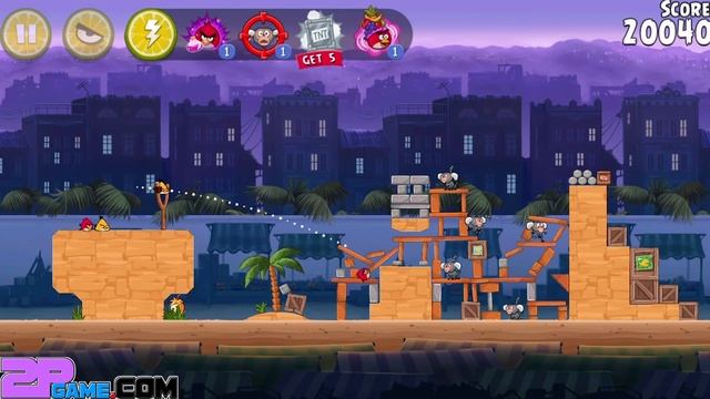 Angry Birds Rio - Rovio Entertainment Ltd MARKET MAYHEM Level 1-7 Gameplay Walkthrough смотреть онлайн