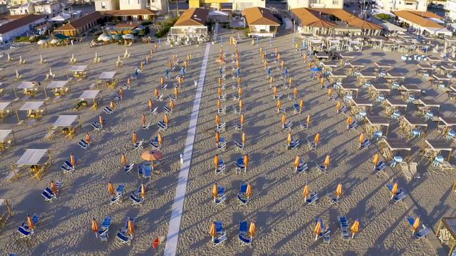 Grand Hotel Royal - Drone over Versilia in Tuscany Italy part 3 смотреть онлайн