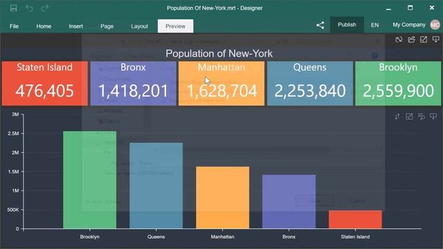 Stimulsoft Dashboards. Exporting Dashboard to SVG [Release 2021.2] смотреть онлайн