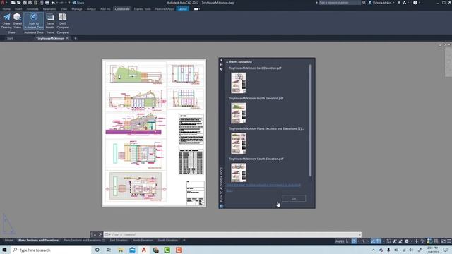 AutoCAD 2022: „Push to Autodesk Docs“ funkcij смотреть онлайн
