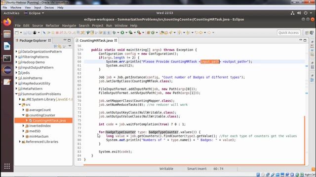 MapReduce and Design Patterns - Counting with Counters Example смотреть онлайн