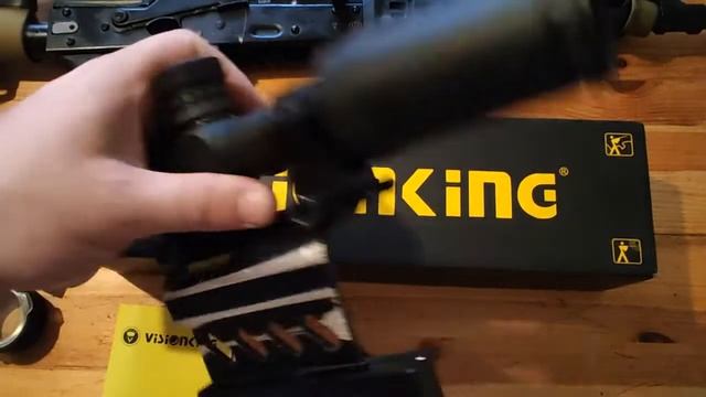 Прицел VisionKing 3-9x40 (Тот самый с которого стреляли с TG-2 на 300 метров). смотреть онлайн