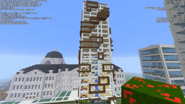 INSTANT MASSIVE STRUCTURES 2 MOD MINECRAFT 1.8 y 1.7.10 ESPAÑOL | Casas y estructuras instantáneas смотреть онлайн