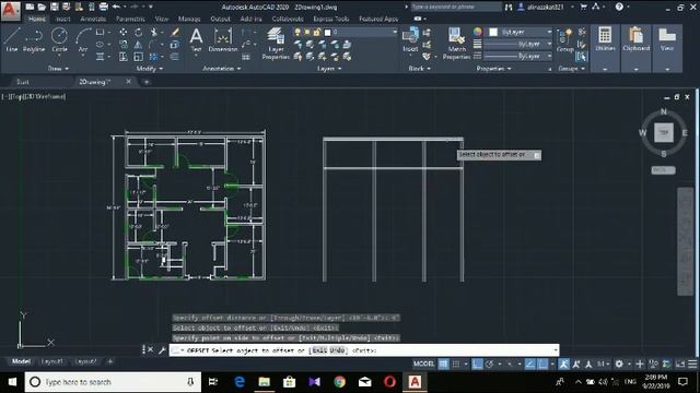 Autocad house plan 2D 3D complete Urdu Hindi смотреть онлайн