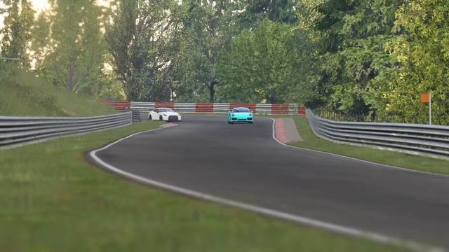Porsche 911 Turbo S vs Nissan GT-R Nismo at Nurburgring смотреть онлайн