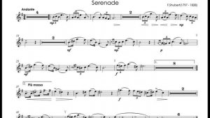 Шуберт - Серенада - Тимофей Докшицер труба Bb