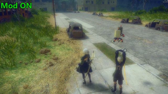 NieR: Automata Textures and Lighting improvement смотреть онлайн