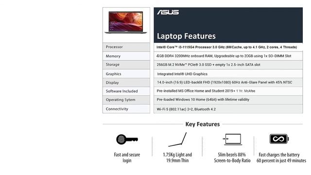 ASUS VivoBook 14 Core i3 11Gen Laptop ⚡ ⚡⚡ | Budget Mid-Range Laptop | Unboxing & Review [Hindi] смотреть онлайн