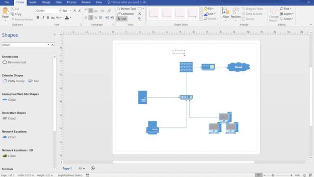 How to create a basic network diagram in Visio 2016 смотреть онлайн