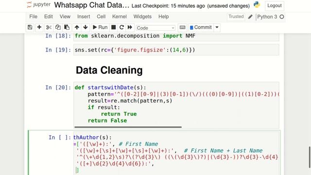 Whatsapp Chat Data and Sentiment Analysis Part 2 | DS BootCamp | AI BootCamp смотреть онлайн