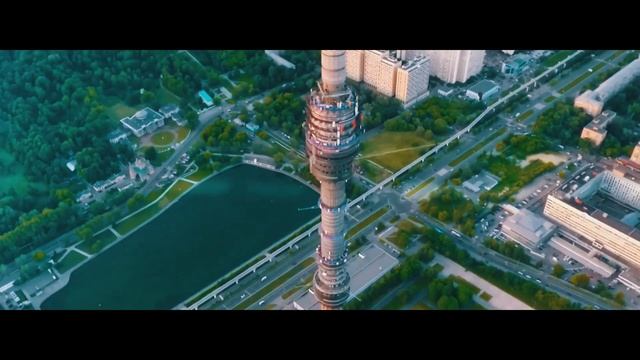 Останкинская башня 911 Phantom 4 (без облаков) смотреть онлайн