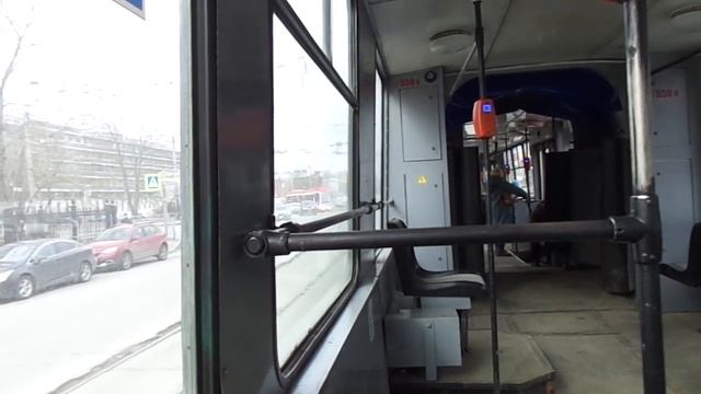 Трамвай "3068 по 38" Петербурга 11-***: ЛВС-86К-М 3068 по №38 (06.04.21) смотреть онлайн