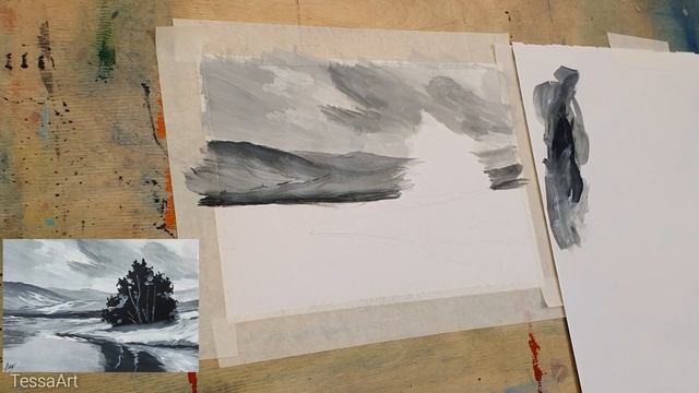 Зачем рисовать в черно-белых тонах? смотреть онлайн