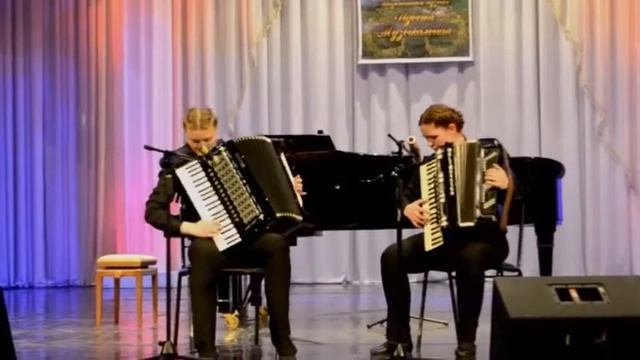 В. Власов- Босса-нова. Исп. Шавшина Виолетта и Шмакова Диана смотреть онлайн