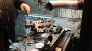 Процесс постройки двигателя с высокой степенью сжатия по циклу Ибадулаева