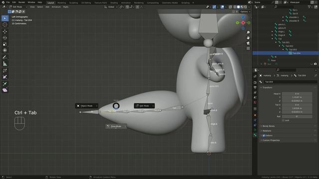 3D Fox Character Rigging | Blender Tutorial for Beginners [RealTime] смотреть онлайн