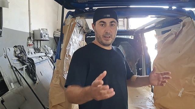 Установка крыши на Фольксваген Т6.1 смотреть онлайн